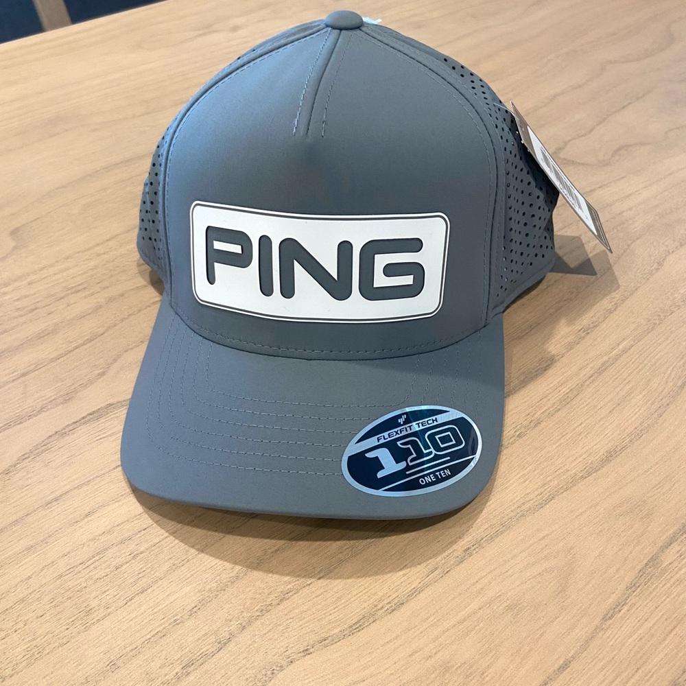 PING Gray Flexfit Cap
